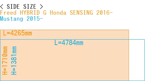 #Freed HYBRID G Honda SENSING 2016- + Mustang 2015-